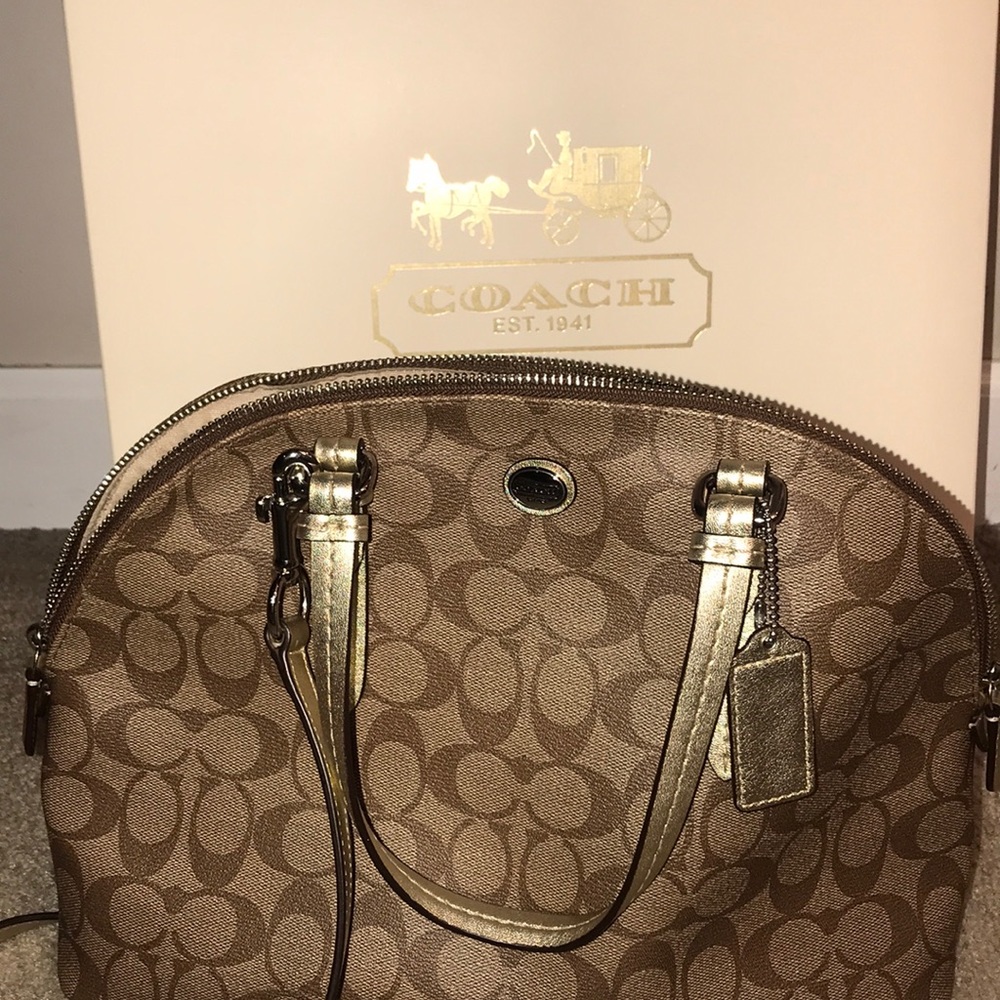 Authentic COACH signature bag